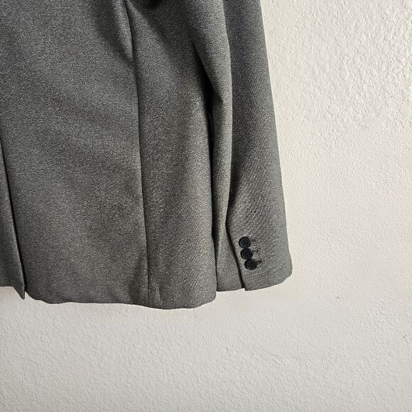 Kenneth Cole Blazer Jacket Sport Coat Men's S Heather Grey Two Button Dresswear - Picture 5 of 8